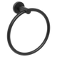 JOHNSON SUISSE VENEZIA TOWEL RING MATTE BLACK