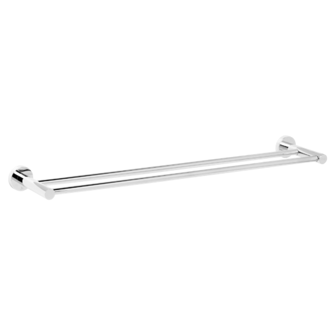 JOHNSON SUISSE VENEZIA DOUBLE TOWEL RAIL 600MM CHROME