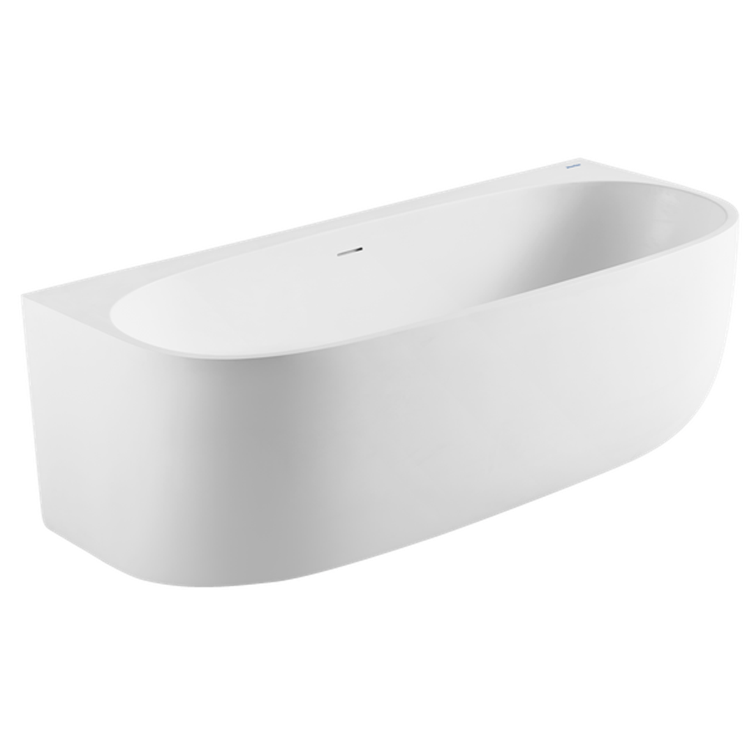 Johnson Suisse Venezia Btw Acrylic Bath 1500 X 700 X 590 Of P&W Matte White
