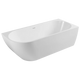 Johnson Suisse Venezia Corner Right  Acrylic Bath 1500 X 700 X 590 Of P&W Matte White