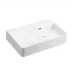 Johnson Suisse Quado Shelf Basin Lh 605X420Mm 0 Taphole Overflow Pw5 Jbsq860L0Pw5