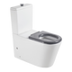 Johnson Suisse Venezia Care Cc Flush To Wall Rimless Suite Grey Seat Jttv341333317Gr