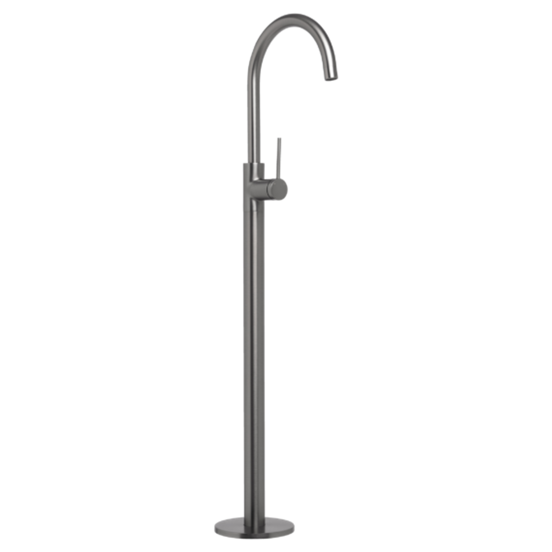 Johnson Suisse Venezia Freestanding Bath Filler Gun Metal