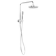 Johnson Suisse Venezia Short Twin Shower Chrome