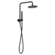 Johnson Suisse Venezia Short Twin Shower Matte Black