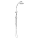 Johnson Suisse Venezia Twin Shower Chrome