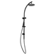 Johnson Suisse Venezia Twin Shower Matte Black