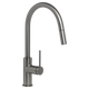 Johnson Suisse  Venezia Gooseneck Pull Out Sink Mixer Gun Metal Lead Free