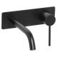 Johnson Suisse Venezia Wall Basin Mixer Matte Black
