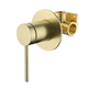 Johnson Suisse Venezia Shower Mixer Kit Complete Brushed Brass