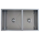 Interchange Uptown 250 1 & 3/4 Double Bowl Sink 775 X 450 X 250 Utr175 Radius Corner
