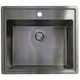 Interchange Uptown Square Laundry Sink 1Th 560 X 510 X 250Mm Utr560