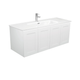 Fienza Joli Ceramic Mila Shaker Wall Hung Cab No Handles 3 Tap Hole - 1200 mm