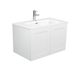 Fienza Joli Ceramic Mila Shaker Wall Hung Cab No Handles 3 Tap Hole - 750mm Left