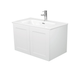 Fienza Joli Ceramic Mila Shaker Wall Hung Cab No Handles 3 Tap Hole - 750mm Right
