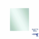 Thermogroup Jackson Rectangle Polished Edge Mirror 900x750mm - Glue-to-Wall