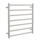 LINSOL Allegra 7 Bar Heated Towel Rail - Brushed Nickel