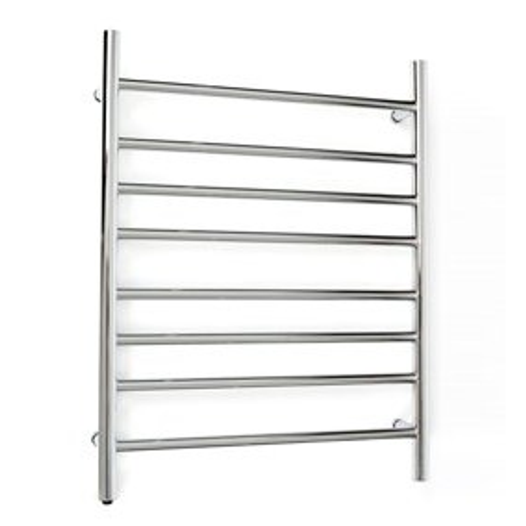 Linsol Allegra 8 Bar Heated Towel Rail - Chrome