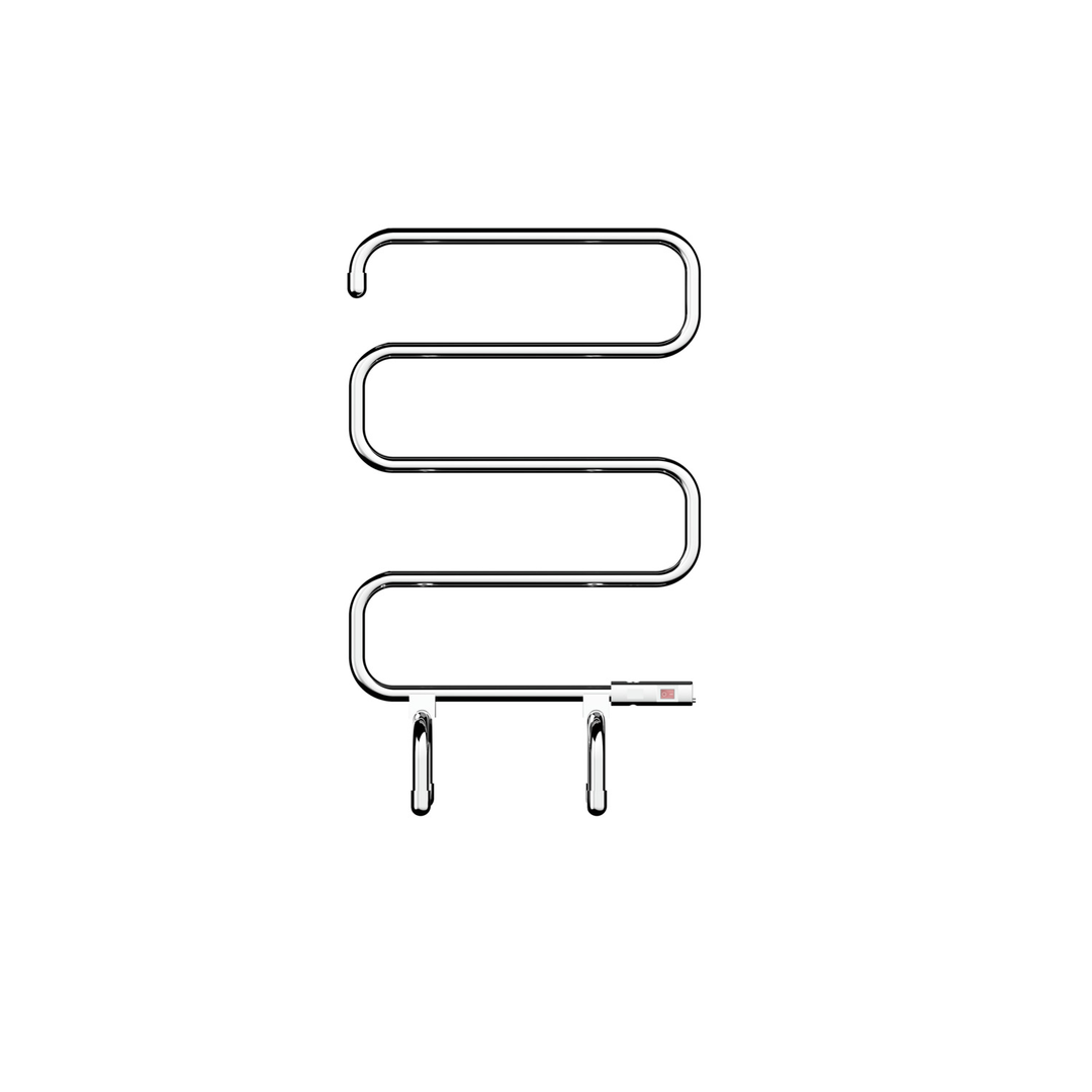 Linsol Avid Freestanding 5 Bar Heated Towel Rail - Chrome