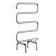 LINSOL Avid Freestanding 5 Bar Heated Towel Rail - Chrome