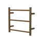 LINSOL Avid 3 Bar Heated Towel Rail Aged Bronze