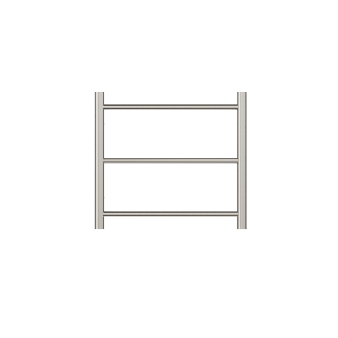 Linsol Avid 3 Bar Heated Towel Rail - Brushed Nickel