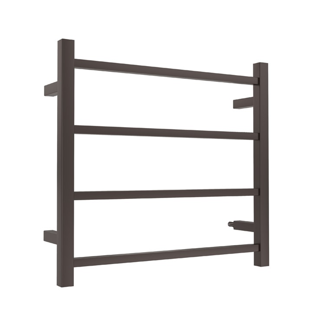Linsol Spirit 4 Bar Heated Towel Rail - Gunmetal