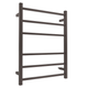 LINSOL Spirit 6 Bar Heated Towel Rail - Gunmetal