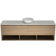TIMBERLINE KANSAS VANITY 1800MM CENTRE WG BASIN SILKSURFACE AC TOP WALL HUNG