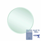 Thermogroup Kent 18mm Bevel Round Mirror 600mmØ - Glue-to-Wall and Demister