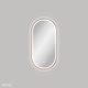 Fienza Empire Led Framed Pill Shaped Mirror C/W Dim Sensor & Demister 450X900 Brushed Copper