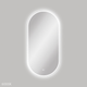 Fienza Empire Led Framed Pill Shaped Mirror C/W Dim Sensor & Demister 600X1200 Matte White