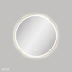 Fienza Reba Led Framed Round Mirror W/ Dimming Sensor & Demister - 700Mm Diameter Urban Brass
