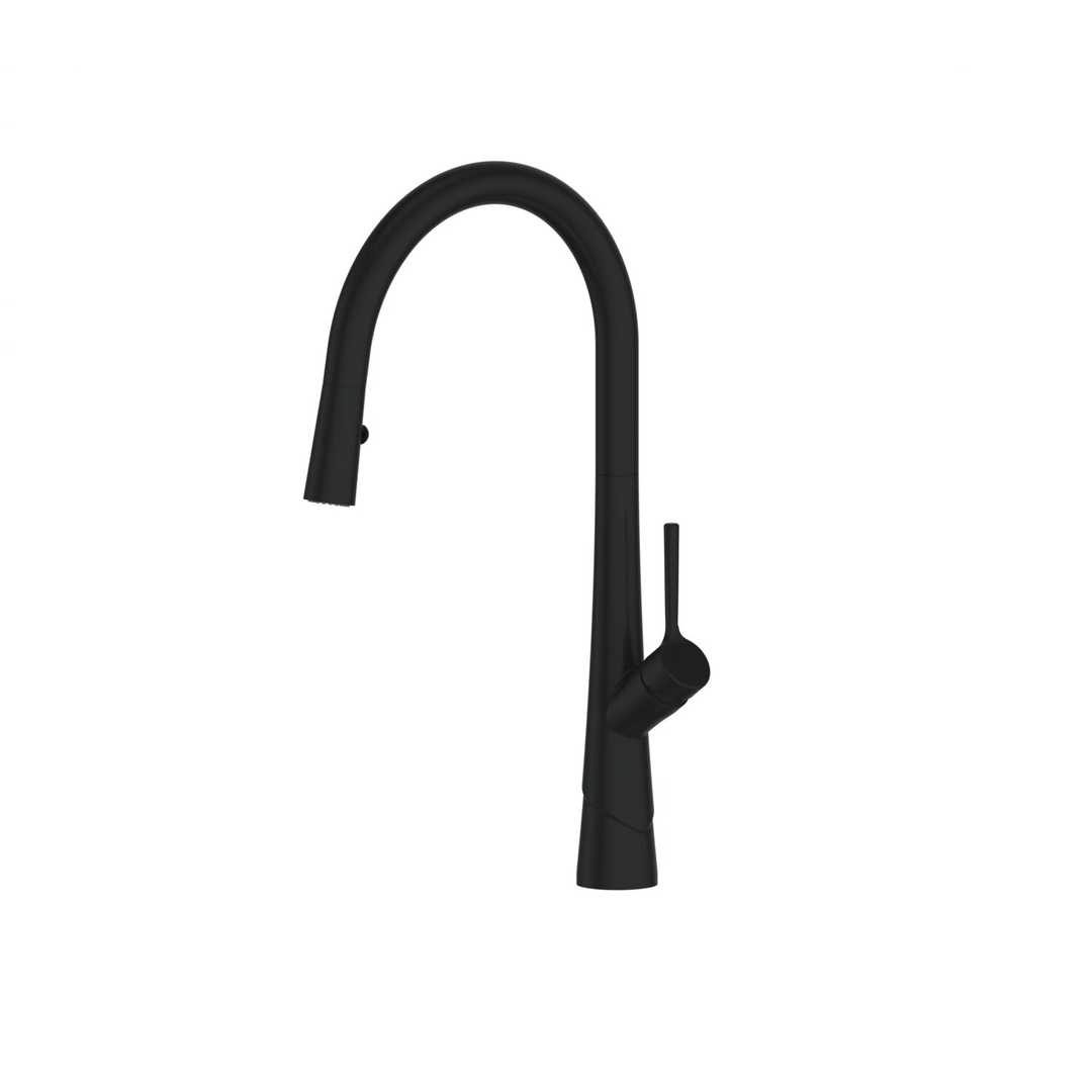Greens Lustro Ii Pull-Down Sink Mixer Pvd Matte Black