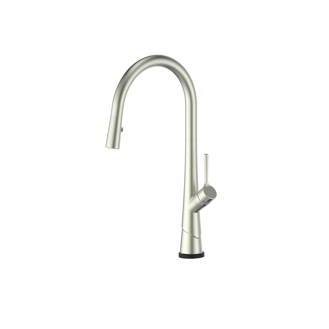 Greens Lustro Kontact Pull-Down Sink Mixer Brushed Nickel