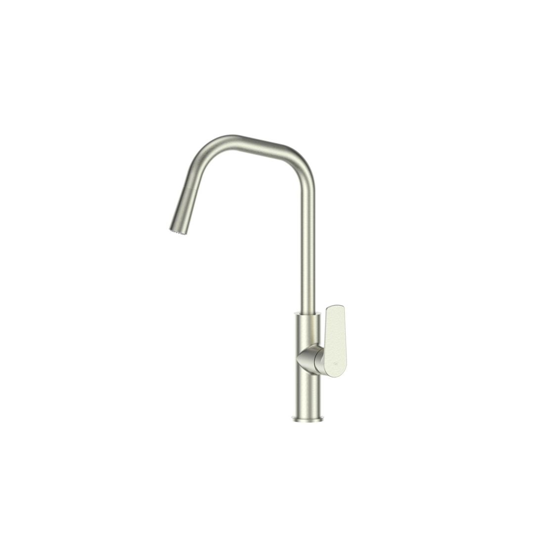 Greens Novi Sink Mixer Pull-Down Brushed Nickel