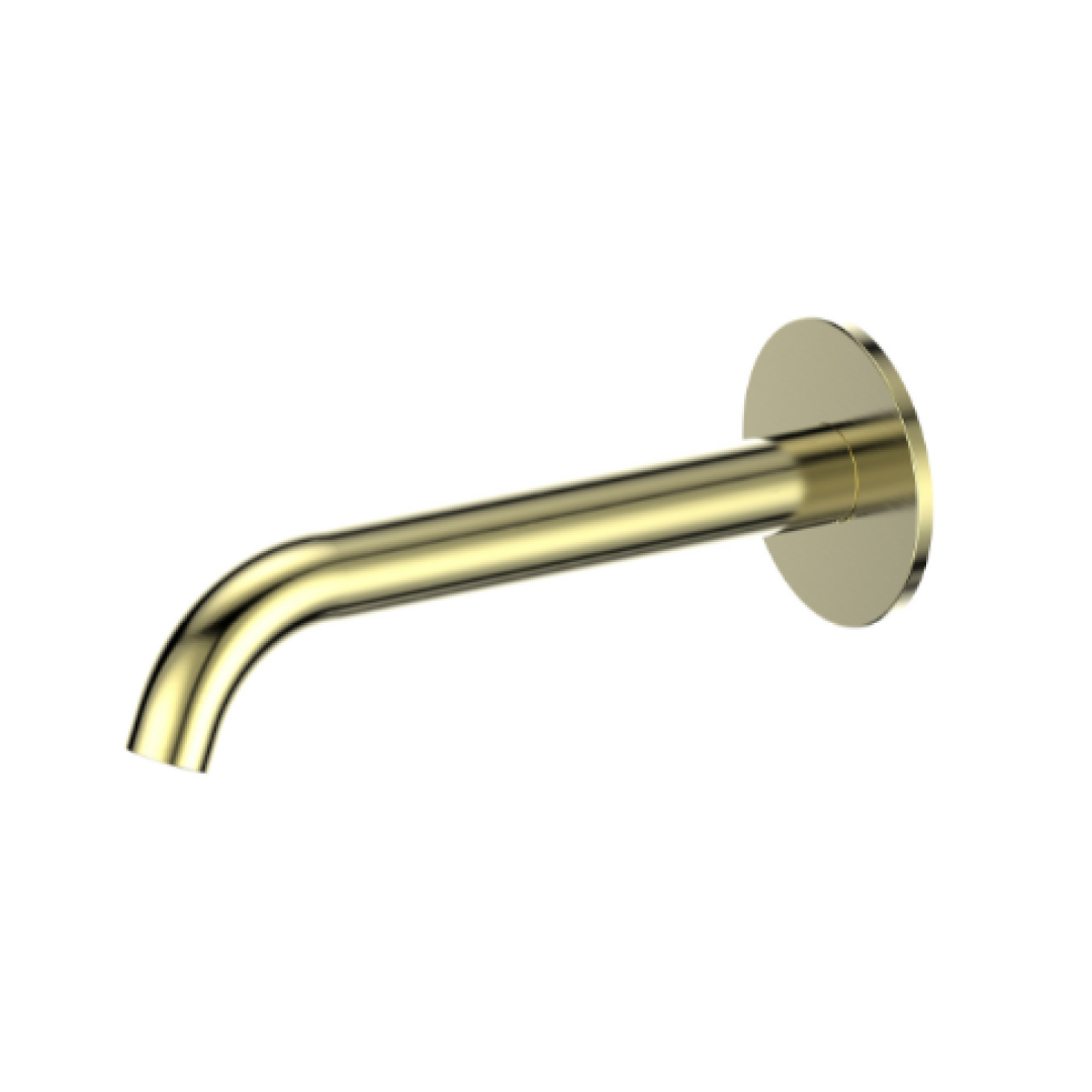Greens Optima Plus Modular Bath Spout - 185Mm Long Pvd Brushed Brass