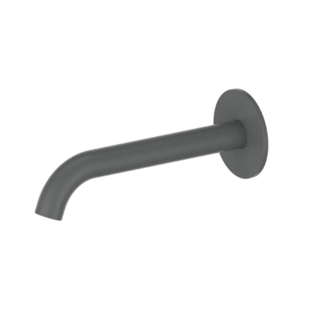 Greens Optima Plus Modular Bath Spout - 185Mm Long Pvd Gun Metal