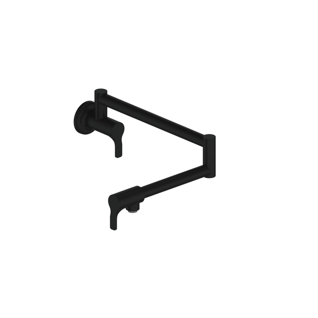 Greens Craft Pot Filler Pvd Matte Black