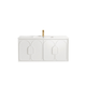 Otti Laguna Mk Ii 1200 Matte White Wall Hung Vanity With Ceramic Top