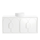 Otti Laguna Mk Ii 1200 Matte White Wall Hung Vanity With Matte White Top