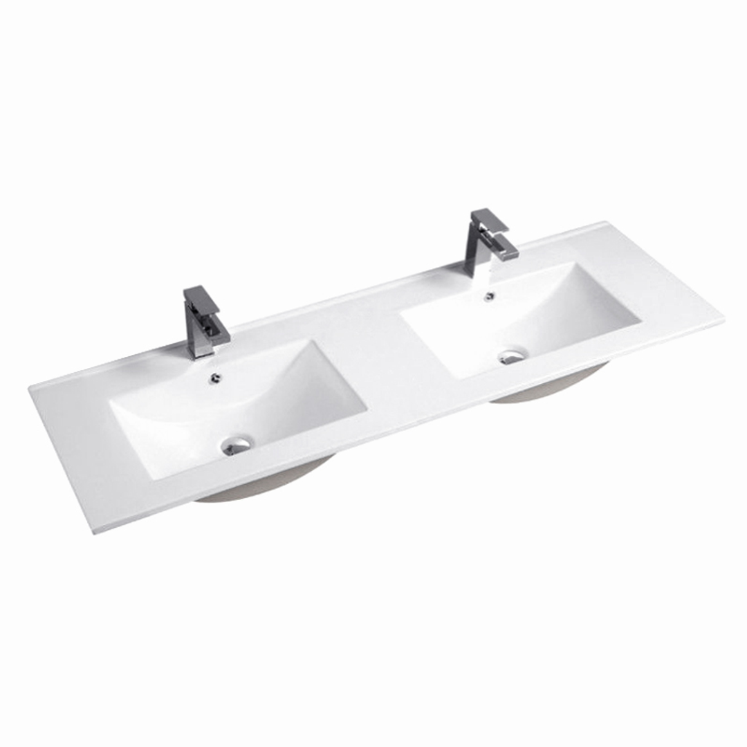 Otti Laguna Mk Ii 1500 Natural Woodland Oak Wall Hung Vanity With Ceramic Top