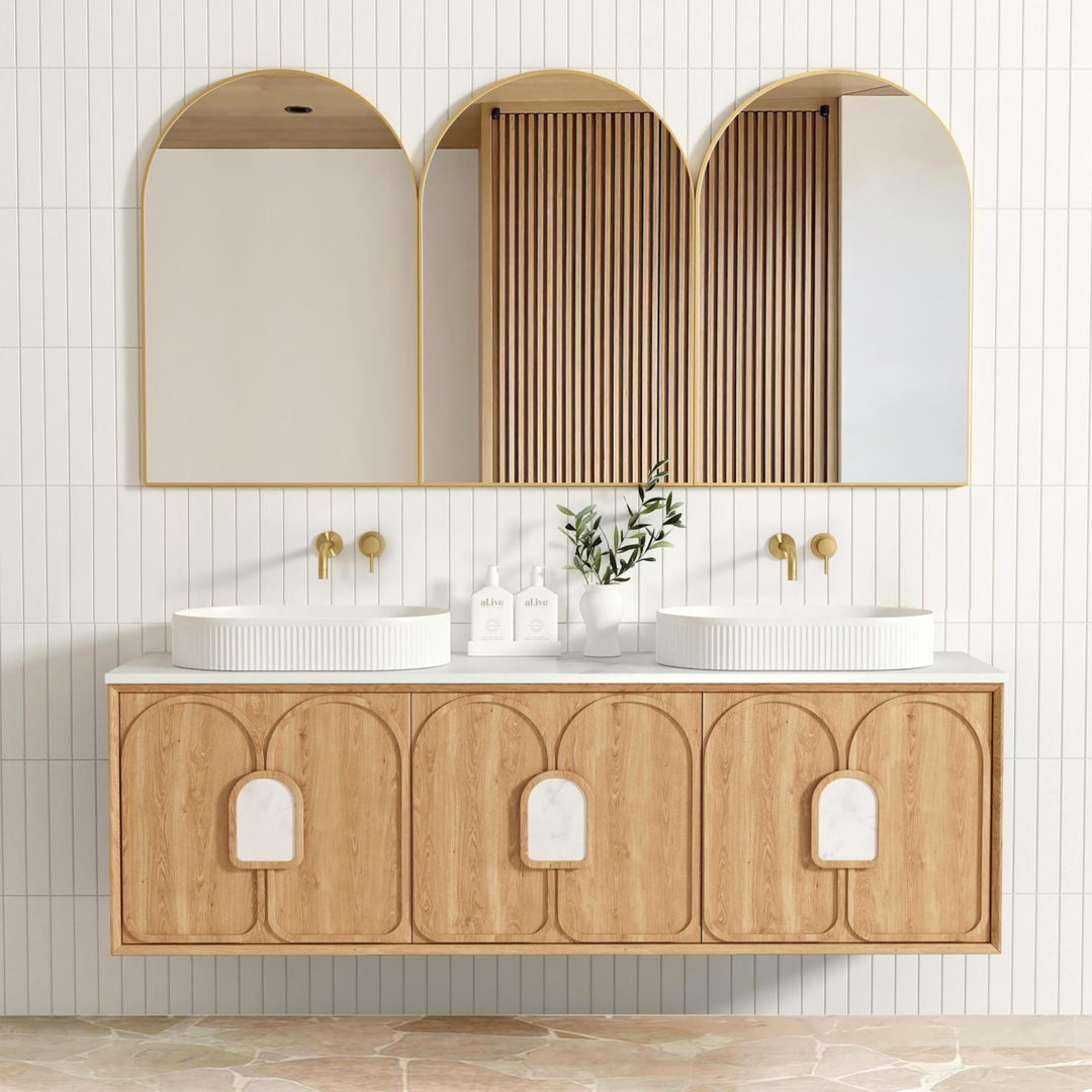 Otti Laguna Mk Ii 1800 Natural Woodland Oak Wall Hung Cabinet Only