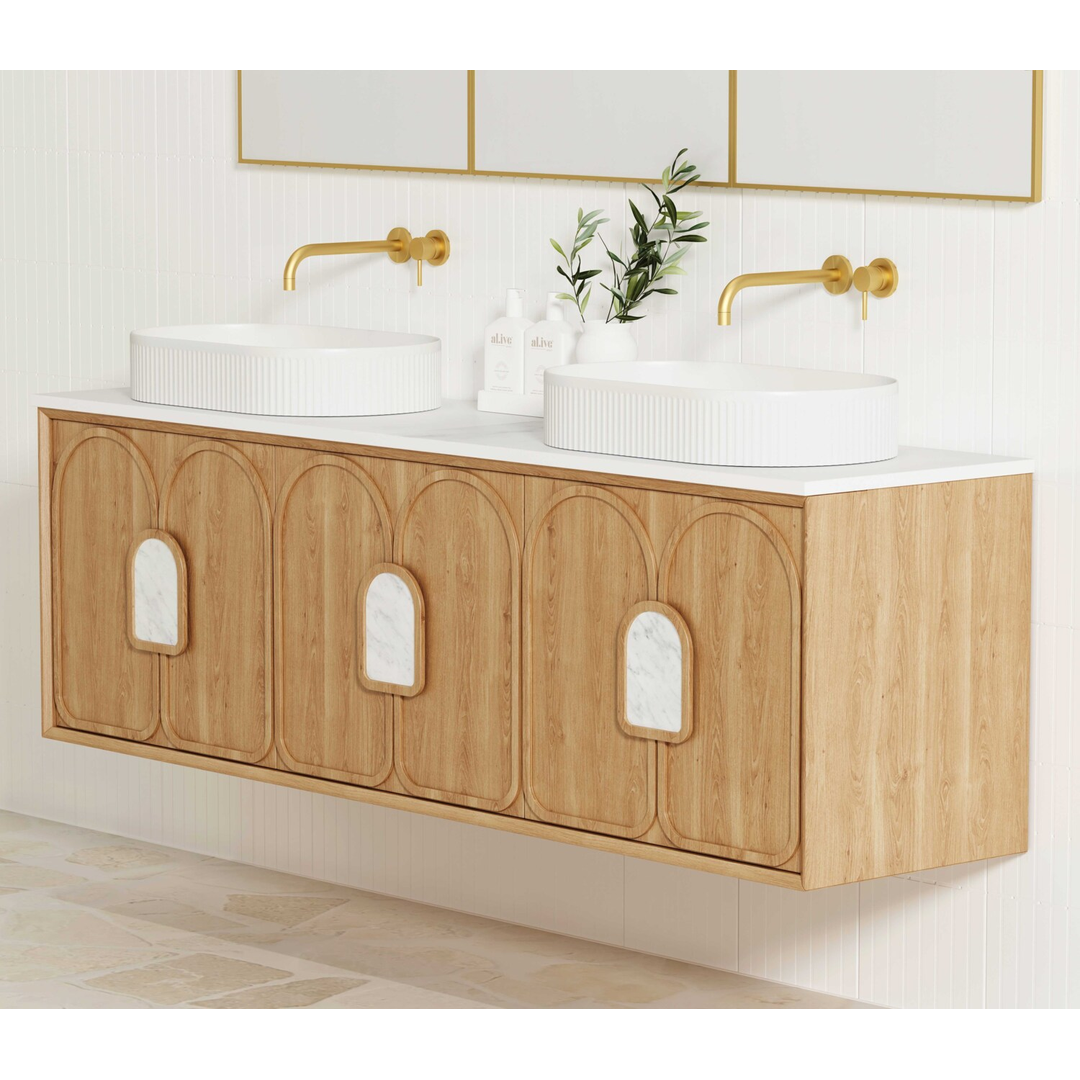 Otti Laguna Mk Ii 1800 Natural Woodland Oak Wall Hung Cabinet Only