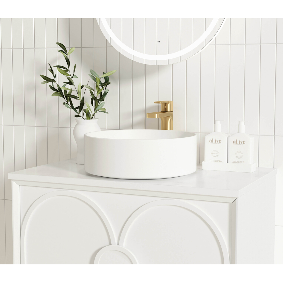 Otti Laguna Mk Ii 600 Matte White Wall Hung Cabinet Only