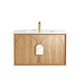 Otti Laguna Mk Ii 900 Natural Woodland Oak Wall Hung Vanity With Ceramic Top
