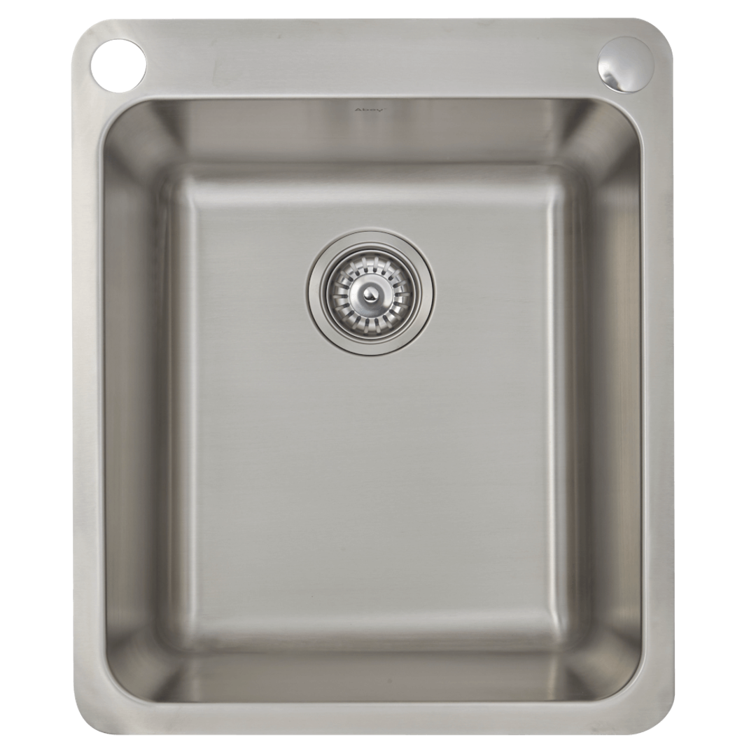 Abey Laundry Trough 45L With Dual Bypass Lk45A
