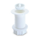 Plug & Waste 40Mm W/Out Overflow Coloured - Pvc White