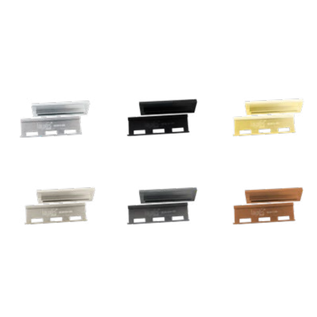 Lauxes Grates Nxt Internal End Caps Gold 14mm