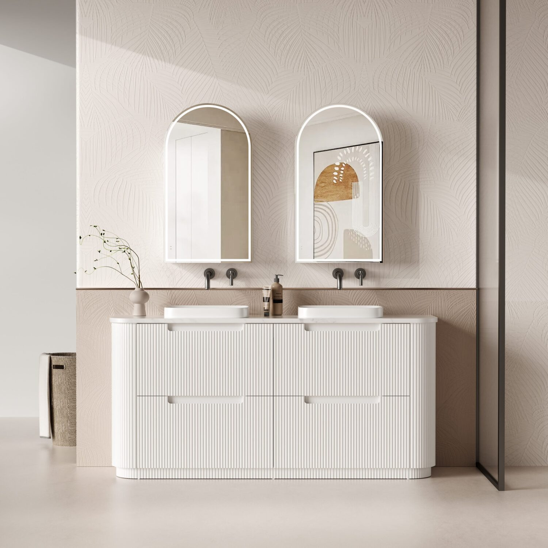 Aulic Curva Floorstanding Curve Cabinet 1780X450X850mm